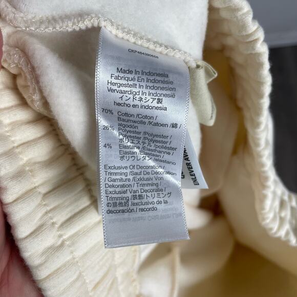 Madewell Pull On Brushed Cargo Crop Comfy Sweatpants US Women's M New - Picture 6 of 7